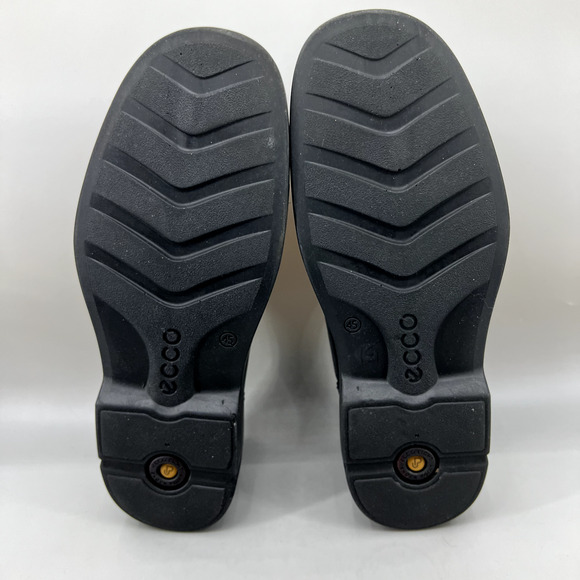 ECCO New Jersey Loafers Men's Size 11.5 US, 45 EU Black Leather Slip On Shoes - Picture 7 of 10